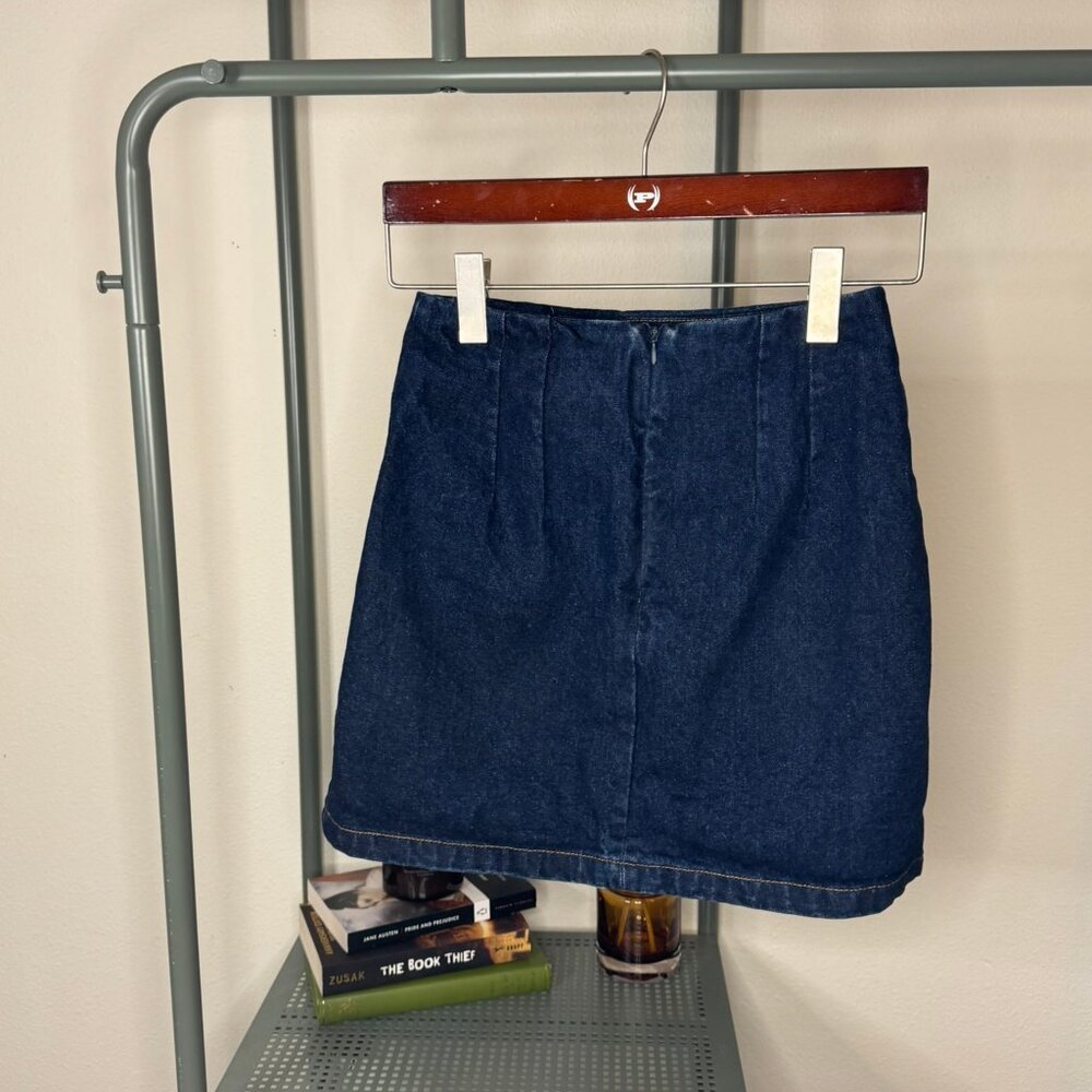 John Galt Jean Skirt - Picture 3 of 4